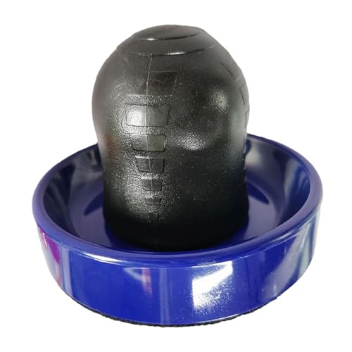 Airhockey-Schieber mit Unterseite für Kinder und Erwachsene, Ersatzschieber-Paddel für die meisten Standard-Air-Hockey-Tische, 13 x 7 cm, Blau von getuse
