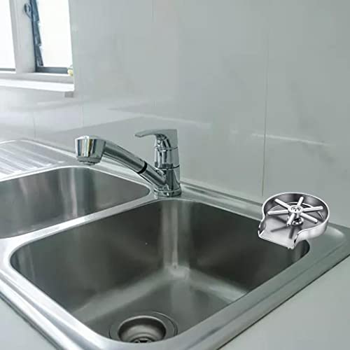 Automatische Glasspülmaschine für Spülbecken, Edelstahl Hochdruckdüse, Anti-Rost, einfache Reinigung, 22mm Öffnung Automatische Glasspülmaschine für Spülbecken, Edelstahl Hochdruckdüse, Anti-Rost, einfache Reinigung, 22mm Öffnung von getuse