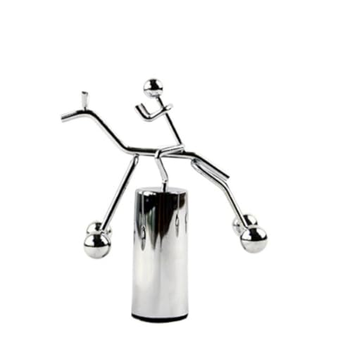 Balance Tumbler Spielzeug aus Edelstahl – kinetisches Schreibtisch-Zubehör für Büro und Zuhause Balance Tumbler Spielzeug aus Edelstahl – kinetisches Schreibtisch-Zubehör für Büro und Zuhause von getuse