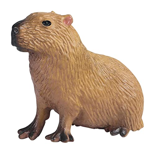 Capybara-Figuren - Realistische Miniatur-Tierfigur, 5,5 cm, Geschenk und Dekoration für Kinder und Erwachsene von getuse