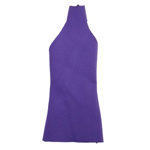 Figurbetontes Mini-Sommerkleid im Maßstab 1/6, kurz, für 30,5 cm große Frauenfiguren, Zubehör, Kostüm, Puppe, Mode, Sammlerstück, Violett Figurbetontes Mini-Sommerkleid im Maßstab 1/6, kurz, für 30,5 cm große Frauenfiguren, Zubehör, Kostüm, Puppe, Mode, Sammlerstück, Violett von getuse