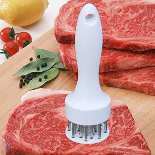 Fleischklopfer aus Edelstahl für professionelles Kochen, geräuschloses und spritzfreies Design, ideal für Rindfleisch, Schwein, Huhn, Kalb Fleischklopfer aus Edelstahl für professionelles Kochen, geräuschloses und spritzfreies Design, ideal für Rindfleisch, Schwein, Huhn, Kalb von getuse