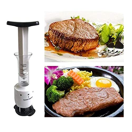 Fleischklopfer und Marinadenspritze mit Edelstahlnadeln für Steaks, Geflügel und Grill, langlebiges Küchenwerkzeug für Zuhause und Restaurant Fleischklopfer und Marinadenspritze mit Edelstahlnadeln für Steaks, Geflügel und Grill, langlebiges Küchenwerkzeug für Zuhause und Restaurant von getuse