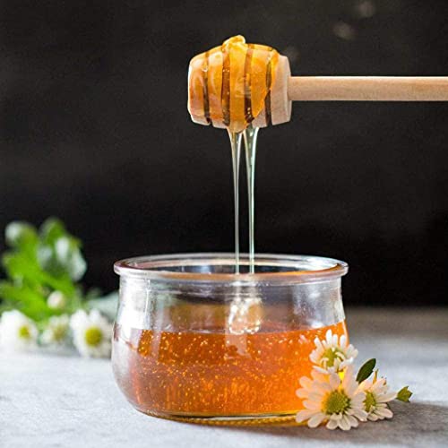 Honiglöffel aus Holz für Ahornsirup, Marmelade und Honig, lebensmittelecht, 24 Stück Honiglöffel aus Holz für Ahornsirup, Marmelade und Honig, lebensmittelecht, 24 Stück von getuse