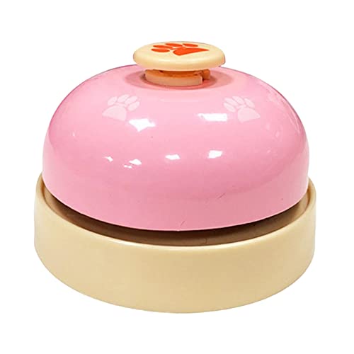 Kinder Beschäftigungsboard DIY Glocke Metall Kognitionsspiel Lernspielzeug Entwicklungsspiel Innenbereich Rosa 2.56x1.77 Zoll von getuse
