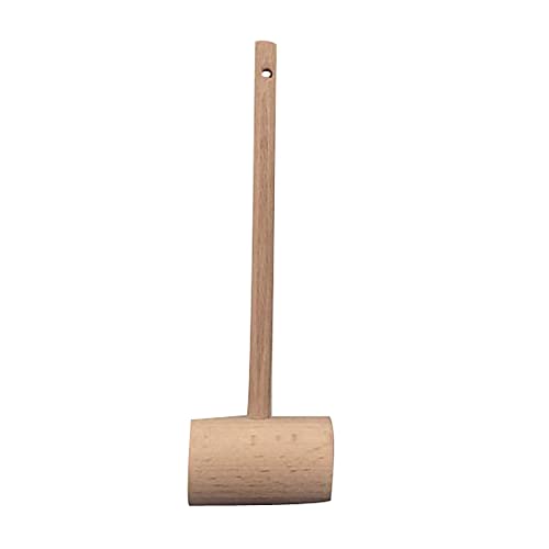 Krabbenhammer aus Buchenholz, für Schalentiere, Meeresfrüchte, Fleisch und Schokolade, arbeitssparendes Küchenwerkzeug, 19,5 cm Krabbenhammer aus Buchenholz, für Schalentiere, Meeresfrüchte, Fleisch und Schokolade, arbeitssparendes Küchenwerkzeug, 19,5 cm von getuse