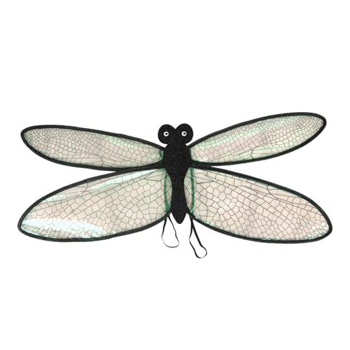 Libellen-Kostüm Flügel mit elastischen Trägern, 70.5 cm x 30 cm, für Rollenspiel, Geburtstagsparty, Cosplay- Schwarz Libellen-Kostüm Flügel mit elastischen Trägern, 70.5 cm x 30 cm, für Rollenspiel, Geburtstagsparty, Cosplay- Schwarz von getuse