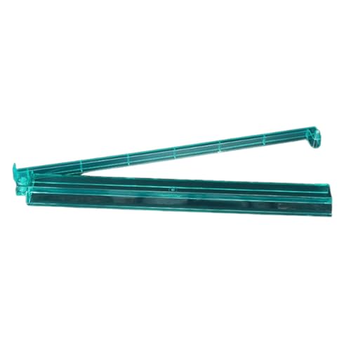 Mahjong Rack und Schieber-Kombination, amerikanisches Mahjong-Fliesenregal, tragbares modernes Design für Urlaubsunterhaltung und Spielabende zu Hause, transparent, hellgrün von getuse