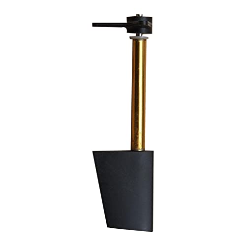Nylon-Lenkruder Ruder förmiger Servoarm mit Edelstahlwelle für RC-Schnellboot Zubehörteile DIY Ersatz- 44mm von getuse