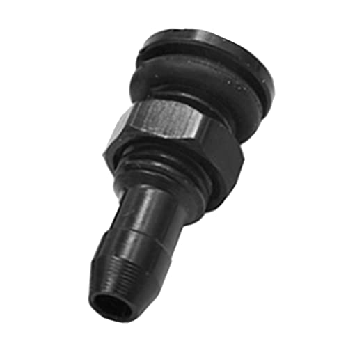 Wasserauslass für RC-Boote - Aluminium Auslassdüse mit Gewinde für Wasserkühlung - M6 20mm oder M8 25mm- M8 Schwarz von getuse