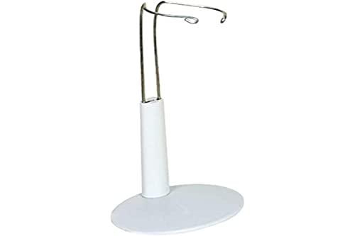 Weißer verstellbarer Puppenständer, 20 - 25 cm, stabiler Metallständer für Actionfiguren, Figuren und Sammlerstücke Weißer verstellbarer Puppenständer, 20 - 25 cm, stabiler Metallständer für Actionfiguren, Figuren und Sammlerstücke von getuse