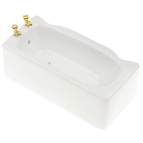 getuse 1/12 Keramik Weiß Quadratische Badezimmer Badewanne Puppenhaus Mini Badewanne Miniatur Möbel für Wohnkultur getuse 1/12 Keramik Weiß Quadratische Badezimmer Badewanne Puppenhaus Mini Badewanne Miniatur Möbel für Wohnkultur von getuse