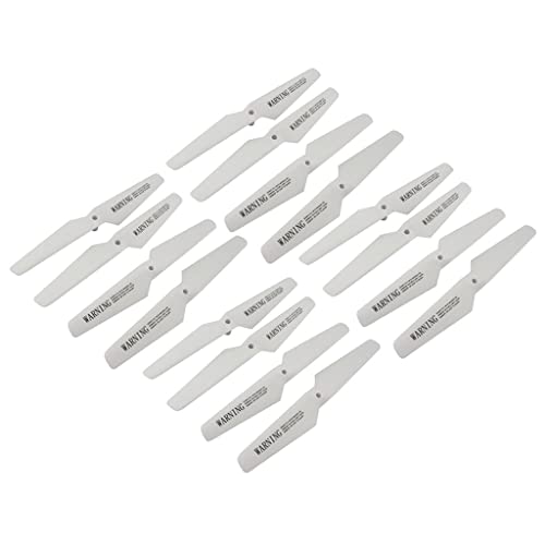 getuse 16 Stück weiße Propellerblätter für X5C/X5SW/X5SC/X55 Drohnen - Crash-resistente Ersatzteile von getuse