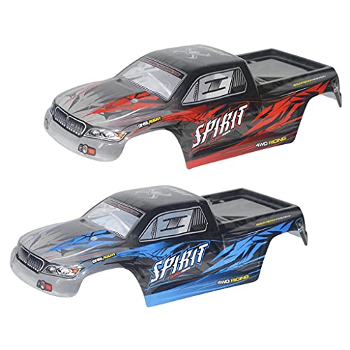 getuse 2 Karosserien für XLH Q901 9135 ACCS Cool Parts RC Auto, 25.5x11x7cm Ersatzteil Fahrzeugteil von getuse
