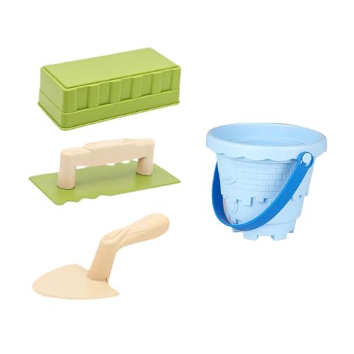 getuse 4-teiliges Sandburgenbau-Set mit Schneeziegel-Hersteller und Werkzeugen für Strand und Schnee, Sandspielzeug für Kinder von getuse