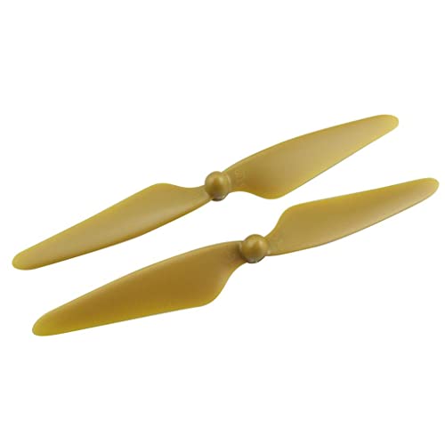 getuse 4er-Pack Gold CW/CCW Propeller für H501S Drohne - Hochleistungs-Ersatzblätter mit Crash-resistentem Design von getuse