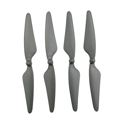 getuse 8 x CW/CCW Propeller für Hubsan H501s H501A H501C H501M H501S Pro MJX B3 Bugs 3 Quadcopter Drohne, grau, langlebiger Kunststoff von getuse