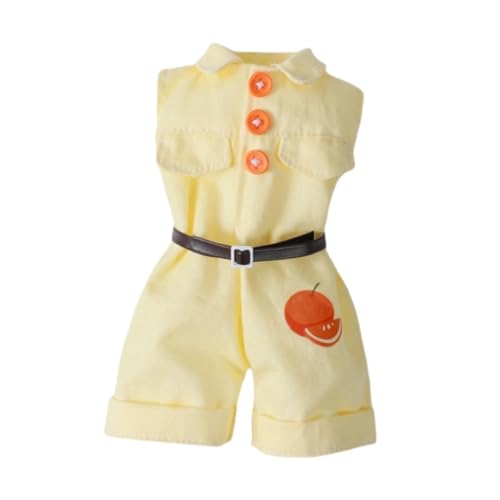 getuse Ärmelloser Overall im Maßstab 1/6 für weibliche Puppen, modische Miniaturkleidung, 30,5 cm, Actionfigur, Verkleidungszubehör getuse Ärmelloser Overall im Maßstab 1/6 für weibliche Puppen, modische Miniaturkleidung, 30,5 cm, Actionfigur, Verkleidungszubehör von getuse