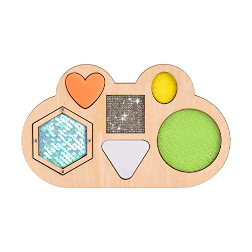 getuse Beschäftigtes Brett aus Holz, DIY-Zubehör, Reisespielzeug, tragbare, interaktive Lehrmittel, Lernaktivitäten für Kinder, Reisegeschenke von getuse