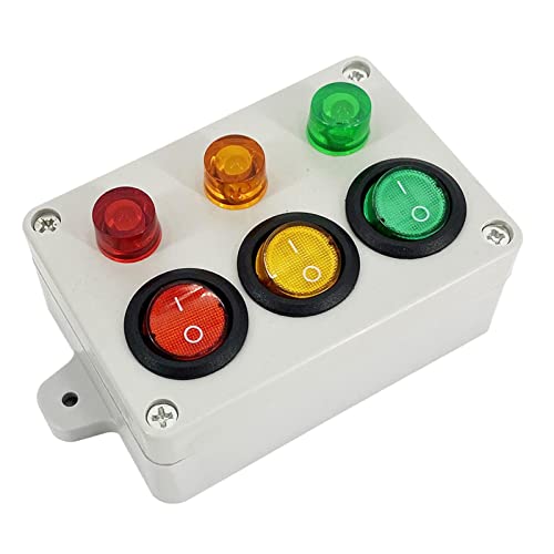 getuse Montessori Busy Board Farbunterscheidungsspiel mit LED-Schalter Sensorisches Lernspielzeug für Kindergarten 3.35x2.36x1.38 Zoll von getuse
