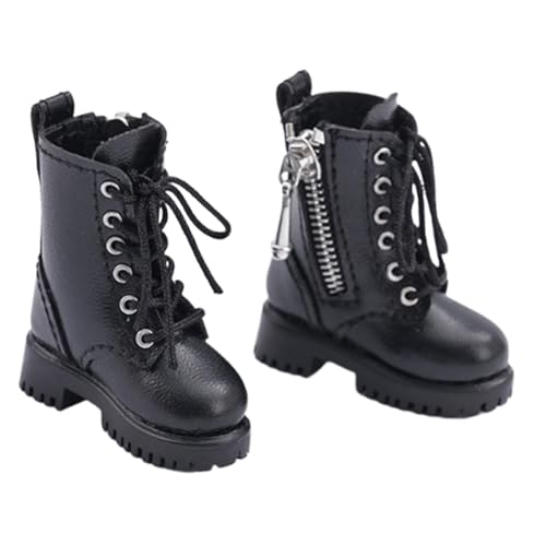 getuse Puppenstiefel im Maßstab 1:6 für 12 Zoll weibliche Actionfiguren, dicker Absatz Stiefel Zubehör getuse Puppenstiefel im Maßstab 1:6 für 12 Zoll weibliche Actionfiguren, dicker Absatz Stiefel Zubehör von getuse