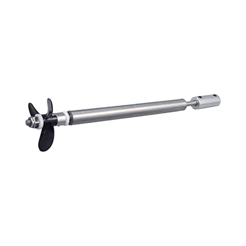 getuse RC-Bootswellen aus 304 Edelstahl mit Propellerwellenhülse, Antriebswellensatz für Modellboote, RC-Schiffszubehör- 15 x 10 cm 5,0 mm von getuse