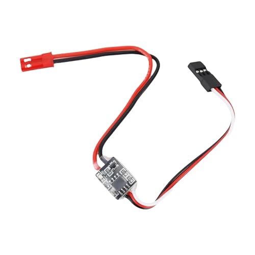 getuse RC ferngesteuertes elektronisches Schaltrelais mit Display, einfache Installation, Reparaturteil für RC Truck Drohne Quadcopter - 2A Niederstrom von getuse