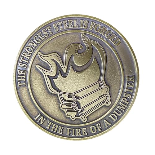 Dumpster Fire Desk Coin - The Fire of Dumpster Coin | Appreciation Moral Booster Coin | Urkomische herausfordernde Humor Münze | Dumpster Fire Dekoration für Wettbewerbe, Belohnung und Wertschätzung Dumpster Fire Desk Coin - The Fire of Dumpster Coin | Appreciation Moral Booster Coin | Urkomische herausfordernde Humor Münze | Dumpster Fire Dekoration für Wettbewerbe, Belohnung und Wertschätzung von gifyym