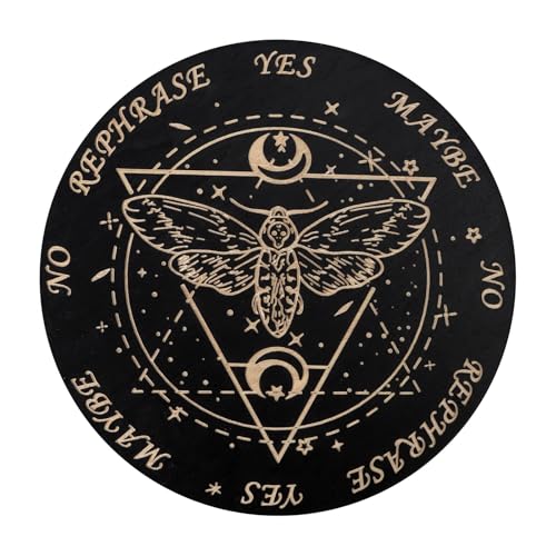 Kristallwinder -Pendel -Halskette - Runde Hölzerne Wahrsagerei - Pendelbrett | Entscheidungsträger Meldungspanel Mit Briefen | Spirit Ouija Brettspiel Für Themenpartys Und Versammlungen Kristallwinder -Pendel -Halskette - Runde Hölzerne Wahrsagerei - Pendelbrett | Entscheidungsträger Meldungspanel Mit Briefen | Spirit Ouija Brettspiel Für Themenpartys Und Versammlungen von gifyym