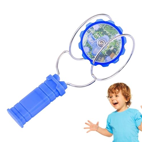 Leuchtendes Gyroskop - Magnetisches Spielzeug Gyro | Retro Magischer Schienen-Twirler | Tragbares Yo-Yo Gyro-Rad Mit Schienen-Twirler, Pädagogisches Sensorisches Spielzeug Gravitations-Herausforderung Leuchtendes Gyroskop - Magnetisches Spielzeug Gyro | Retro Magischer Schienen-Twirler | Tragbares Yo-Yo Gyro-Rad Mit Schienen-Twirler, Pädagogisches Sensorisches Spielzeug Gravitations-Herausforderung von gifyym