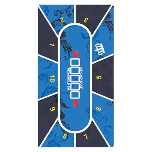 Poker -Tabellenmatte - Professionelle Pokermatte - Tragbares Kartenspiel -Layout | Gummi-Schlupf-Kartenspiel-Layout Tischdecke | Tabletop Pad Für Heimunterhaltung, Brettspiele Und Familienabende Poker -Tabellenmatte - Professionelle Pokermatte - Tragbares Kartenspiel -Layout | Gummi-Schlupf-Kartenspiel-Layout Tischdecke | Tabletop Pad Für Heimunterhaltung, Brettspiele Und Familienabende von gifyym