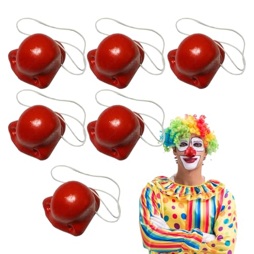 Rote Clownsnase - Clownsnase Aus Gummi | Rote Nasen Für Maskerade, Kostüm, Cosplay, Dekoration Für Kinder Und Erwachsene | Zirkus-Accessoires Für Karneval, Maskerade, Day, Comedy-Auftritte (3/6/12 Rote Clownsnase - Clownsnase Aus Gummi | Rote Nasen Für Maskerade, Kostüm, Cosplay, Dekoration Für Kinder Und Erwachsene | Zirkus-Accessoires Für Karneval, Maskerade, Day, Comedy-Auftritte (3/6/12 von gifyym