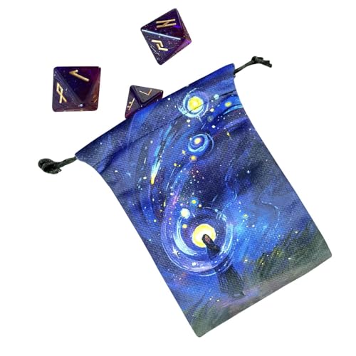 Tarot Geldbörse, Kartenhalter aus Samt Deck-Abdeckung - Vintage Hexen Fall mit freundlichem Design Für Kinder Halloween Lesen Schmuck Make-up von gifyym