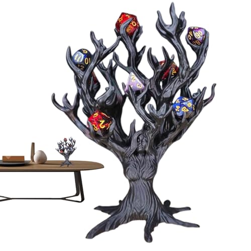 Würfelaufbewahrung – Würfelaufbewahrung mit Baum-Design, Würfelhalter, Baumgöttin, Würfelhalter, Würfelrollen, Druckwürfel-Organizer für Tischspiele Würfelaufbewahrung – Würfelaufbewahrung mit Baum-Design, Würfelhalter, Baumgöttin, Würfelhalter, Würfelrollen, Druckwürfel-Organizer für Tischspiele von gifyym