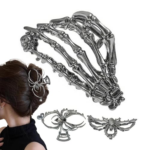 gifyym Halloween Skeleton Hände Haarschnitte - Halloween -Haar -Messstufen | Clip Für Horror Capêlli Für Partys Geburtstage Ghost Cosplay | 3 Stück Dekorativ Gotisch Weich Für Mädchen Frauen, Id gifyym Halloween Skeleton Hände Haarschnitte - Halloween -Haar -Messstufen | Clip Für Horror Capêlli Für Partys Geburtstage Ghost Cosplay | 3 Stück Dekorativ Gotisch Weich Für Mädchen Frauen, Id von gifyym