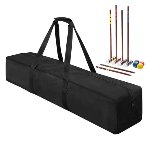 gifyym Kroketspeicher - Kroketspielspeicher - Kit des Tools Für Sport | Widerstandes Palos Sportbehälter, Fähigkeit Für 6 Spielergeräte von gifyym