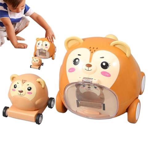 gifyym Push and Go Race Car, Press and Go Car Toys,Reibungsantriebsfahrzeug Tierwagen - Schöne Spielzeugfigur Fahrzeug Osterkorb Stoffe für Kleinkind gifyym Push and Go Race Car, Press and Go Car Toys,Reibungsantriebsfahrzeug Tierwagen - Schöne Spielzeugfigur Fahrzeug Osterkorb Stoffe für Kleinkind von gifyym