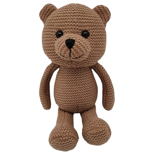 gifyym Spielzeug - Teddybär Gefüllte Tiere Plüsch - Handgefertigtes Häkeln Stofftiere | Cartoon Cuddle Toy & Sleep Companion | Kindergartendekor Für Schlafzimmer, Sofa, Babyzimmer Und Wohnzimmer gifyym Spielzeug - Teddybär Gefüllte Tiere Plüsch - Handgefertigtes Häkeln Stofftiere | Cartoon Cuddle Toy & Sleep Companion | Kindergartendekor Für Schlafzimmer, Sofa, Babyzimmer Und Wohnzimmer von gifyym