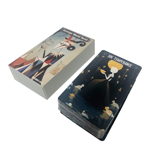 gifyym Tarotkarte - Anfänger Tarot Deck - Klassiker Fortune -Karten -Deckstandard | 78-Karten-Unterhaltung Fortune | -Wahrsagungskarten | Partyspiel Zum Spaß & Lernen | Einfach Zu Bedienender Karte gifyym Tarotkarte - Anfänger Tarot Deck - Klassiker Fortune -Karten -Deckstandard | 78-Karten-Unterhaltung Fortune | -Wahrsagungskarten | Partyspiel Zum Spaß & Lernen | Einfach Zu Bedienender Karte von gifyym