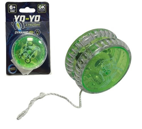 Yo Yo Yo Profi Yoyo für Kinder und Anfänger mit LED-Licht und Kupplung für automatische Reaktionsreaktion Yo LED mit Lichteffekt Joyo Spiel, verschiedene Farben Yo Yo Yo Profi Yoyo für Kinder und Anfänger mit LED-Licht und Kupplung für automatische Reaktionsreaktion Yo LED mit Lichteffekt Joyo Spiel, verschiedene Farben von giocoscuolaregalo