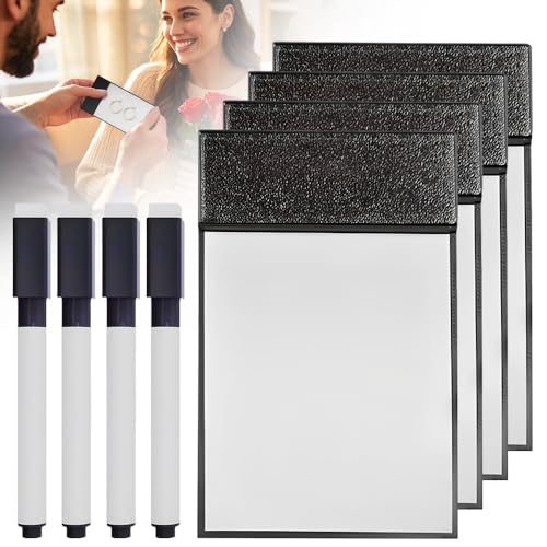 givuaime Magisches Flickpad, 2025 Neuest Zauber-Requisiten, Kartentricks Transiente Zeichenfläche, Ändern Sie sofort Magic Artboard, lustige Zaubertricks für Paare (4PCS) von givuaime