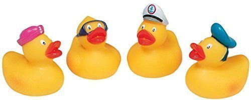 4 x Rubber Duck Wasser Spritzer Badezeit Spaß Spielzeug 4 x Rubber Duck Wasser Spritzer Badezeit Spaß Spielzeug von goki