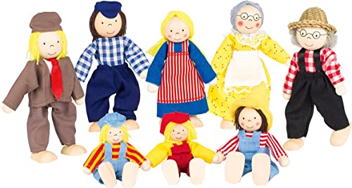 Biegepüppchen Bauernfamilie Art.-Nr. SO 305 Biegepüppchen Bauernfamilie Art.-Nr. SO 305 von goki
