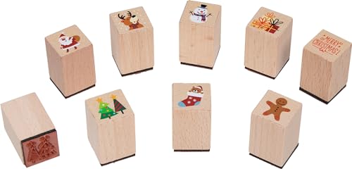 GOKI 15569 Sellos de Navidad Babys und frühe Kindheit, Mehrfarbig, Einheitsgröße von goki