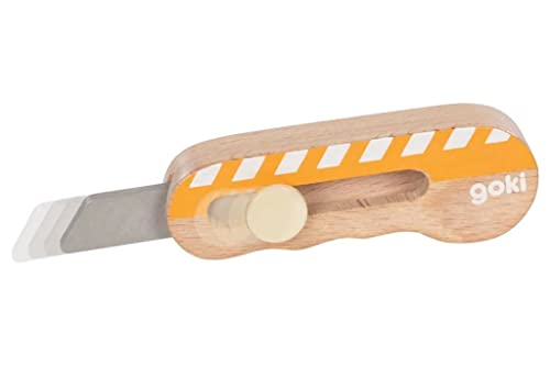 GOKI 58404 Cuttermesser Spielzeug Werkzeuge, bunt GOKI 58404 Cuttermesser Spielzeug Werkzeuge, bunt von goki