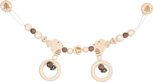 Goki Kinderwagenkette Eichhörnchen mit Clips, Natur Goki Kinderwagenkette Eichhörnchen mit Clips, Natur von goki