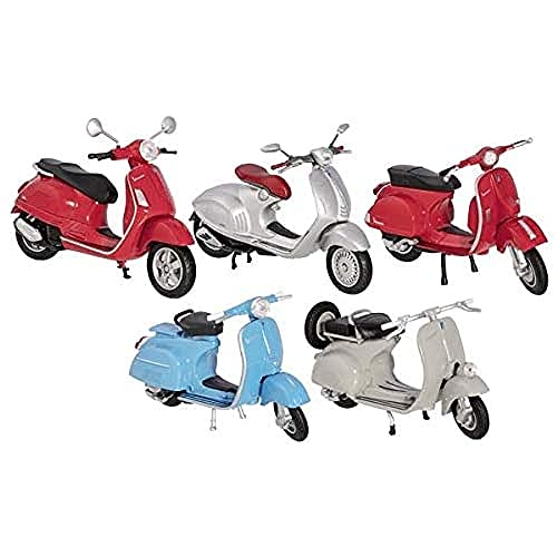 GOKI - Vespa, Weißblech, L= 10 cm Autos und andere Fahrzeuge, mehrfarbig (12294) von goki
