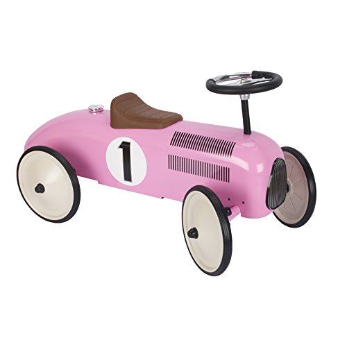 Goki 14168 Rutscherfahrzeug, rosa/grau Goki 14168 Rutscherfahrzeug, rosa/grau von goki