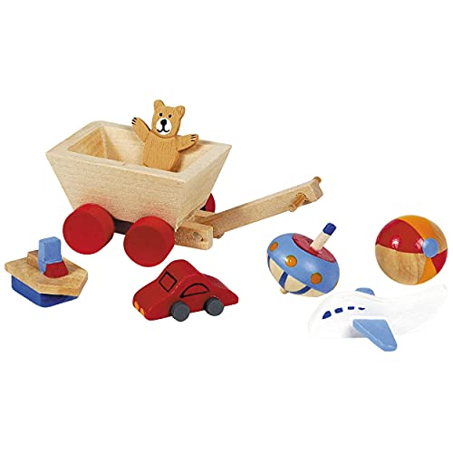 Goki 51938 - Accessoires Kinderzimmer, 7-teilig, Puppenhausmöbel Goki 51938 - Accessoires Kinderzimmer, 7-teilig, Puppenhausmöbel von goki