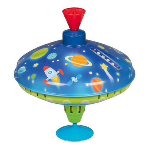 Goki Brummkreisel LED Weltall: Ø 18,5 cm, H= 21 cm, LED, Blech, Kunststoff Goki Brummkreisel LED Weltall: Ø 18,5 cm, H= 21 cm, LED, Blech, Kunststoff von goki